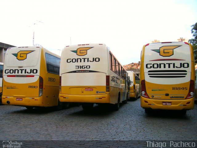 Empresa Gontijo de Transportes 3160 na cidade de Belo Horizonte, Minas Gerais, Brasil, por Thiago  Pacheco. Número da foto: #2189399.