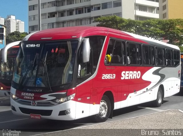 Viação Serro 26613 na cidade de Belo Horizonte, Minas Gerais, Brasil, por Bruno Santos. ID da foto: 2188929.