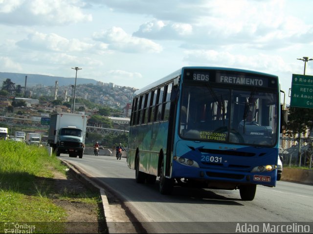 Seletrans 26031 na cidade de Belo Horizonte, Minas Gerais, Brasil, por Adão Raimundo Marcelino. Número da foto: #2190188.