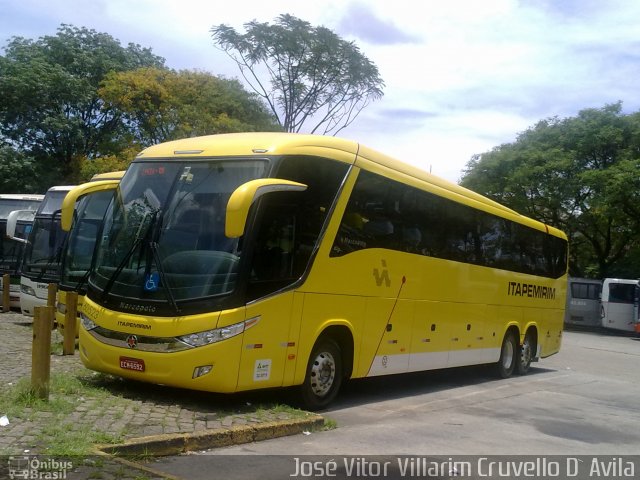 Viação Itapemirim 60523 na cidade de São Paulo, São Paulo, Brasil, por José Vitor Villarim Cruvello D` Avila. Número da foto: #2190537.