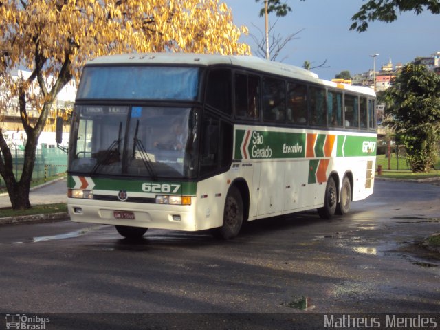 Cia. São Geraldo de Viação 6287 na cidade de Vitória, Espírito Santo, Brasil, por Matheus Mendes. ID da foto: 2189331.