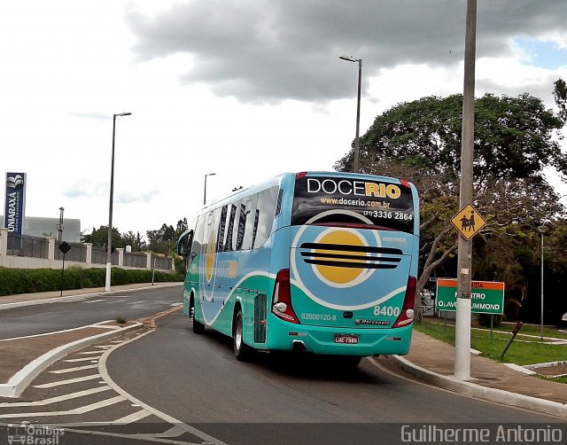 Doce Rio Fretamento e Turismo 8400 na cidade de Araxá, Minas Gerais, Brasil, por Guilherme Antonio. Número da foto: #2191275.