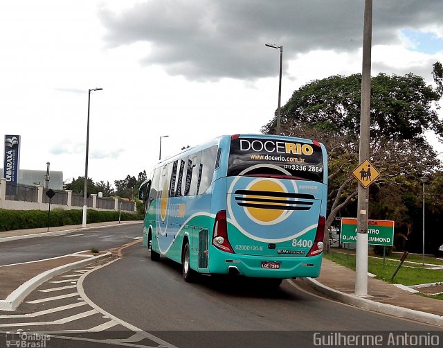 Doce Rio Fretamento e Turismo 8400 na cidade de Araxá, Minas Gerais, Brasil, por Guilherme Antonio. ID da foto: 2191275.