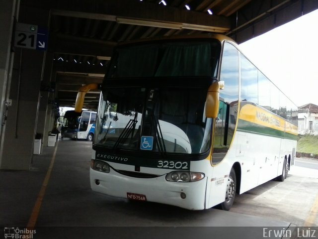 Nacional Expresso 32302 na cidade de Ribeirão Preto, São Paulo, Brasil, por Erwin  Luiz. Número da foto: #2191046.