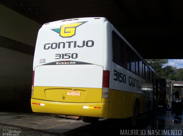 Empresa Gontijo de Transportes 3150 na cidade de Belo Horizonte, Minas Gerais, Brasil, por Maurício Nascimento. ID da foto: 2191350.