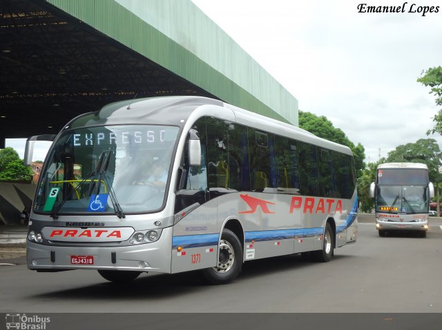 Expresso de Prata 1371 na cidade de Bauru, São Paulo, Brasil, por Emanuel Corrêa Lopes. ID da foto: 2194321.