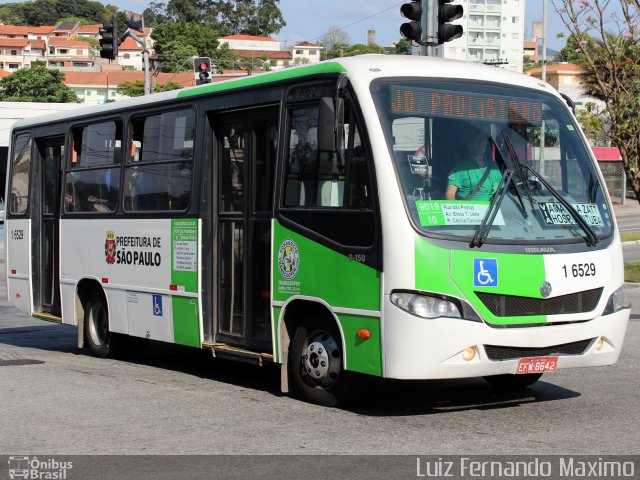 Transcooper > Norte Buss 1 6529 na cidade de São Paulo, São Paulo, Brasil, por Luiz Fernando Maximo. Número da foto: #2193930.