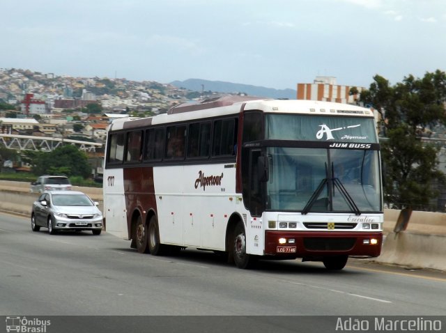 Alpertour Turismo 1707 na cidade de Belo Horizonte, Minas Gerais, Brasil, por Adão Raimundo Marcelino. Número da foto: #2194397.