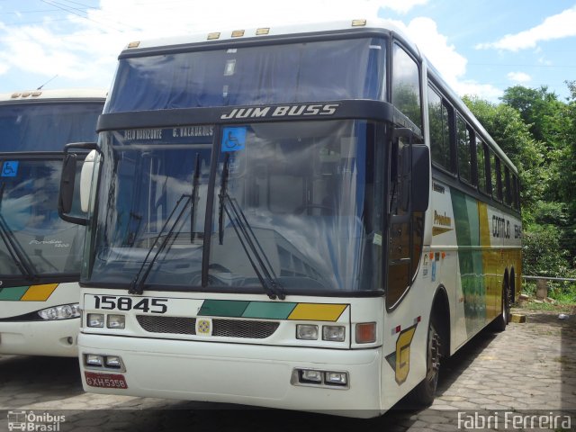 Empresa Gontijo de Transportes 15845 na cidade de Governador Valadares, Minas Gerais, Brasil, por Fabri Ferreira. ID da foto: 2193628.