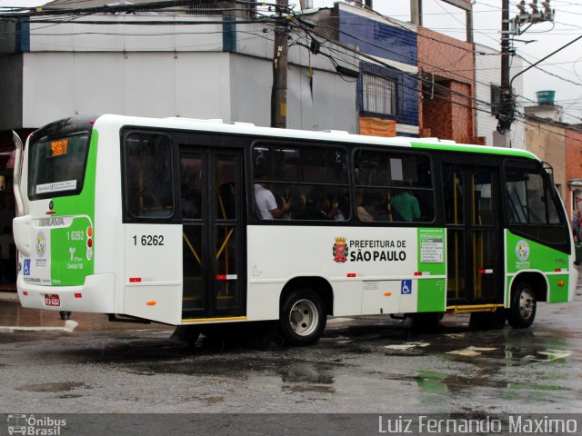 Transcooper > Norte Buss 1 6262 na cidade de São Paulo, São Paulo, Brasil, por Luiz Fernando Maximo. ID da foto: 2194021.