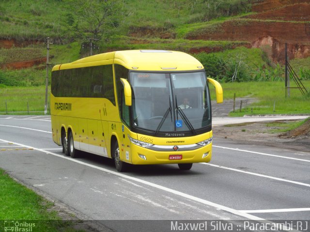 Viação Itapemirim 60605 na cidade de Paracambi, Rio de Janeiro, Brasil, por Maxwel Silva. ID da foto: 2193937.