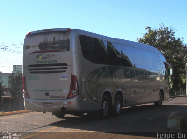 Viação Garcia 7886 na cidade de Cascavel, Paraná, Brasil, por Felipe  Dn. Número da foto: #2194615.