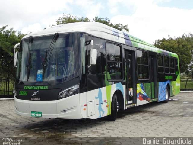 Canasvieiras Transportes 9055 na cidade de Florianópolis, Santa Catarina, Brasil, por Daniel Guardiola. Número da foto: #2193420.