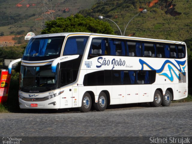 São João Turismo 855 na cidade de Aparecida, São Paulo, Brasil, por Sidnei Machado Strujak. Número da foto: #2193970.