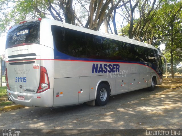 Viação Nasser 211115 na cidade de São Paulo, São Paulo, Brasil, por Leandro Lira. Número da foto: #2193134.