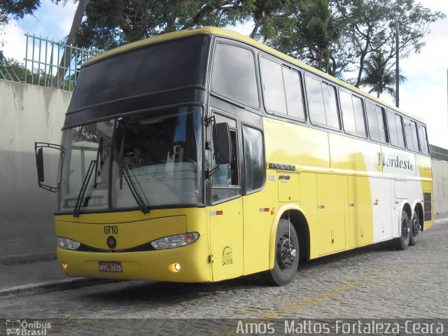 Viação Nordeste 0710 na cidade de Fortaleza, Ceará, Brasil, por Amós  Mattos. Número da foto: #2192943.
