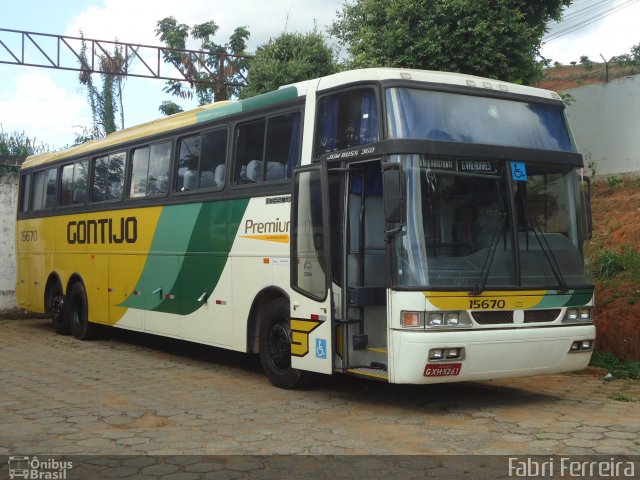 Empresa Gontijo de Transportes 15670 na cidade de Governador Valadares, Minas Gerais, Brasil, por Fabri Ferreira. ID da foto: 2193616.