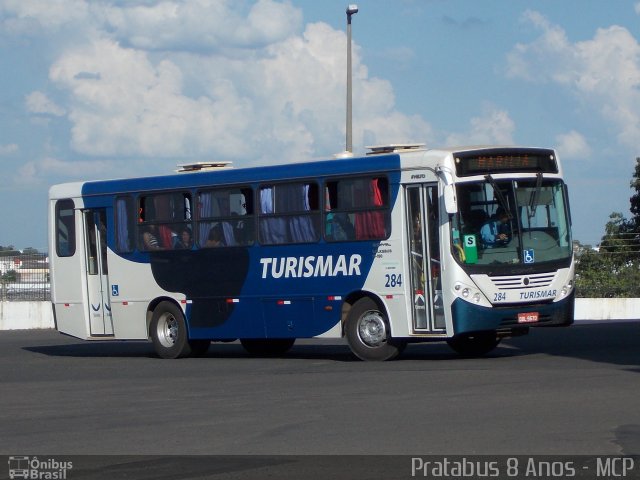 Turismar Transporte e Turismo 284 na cidade de Marília, São Paulo, Brasil, por Cristiano Soares da Silva. Número da foto: #2193522.