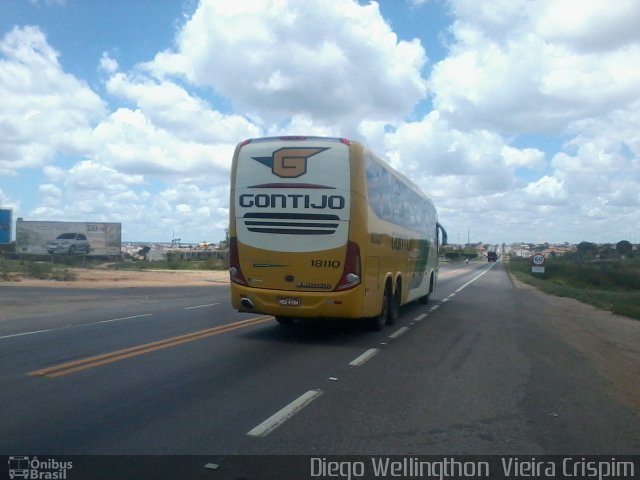 Empresa Gontijo de Transportes 18110 na cidade de Poções, Bahia, Brasil, por Diego Wellingthon  Vieira Crispim. Número da foto: #2195111.