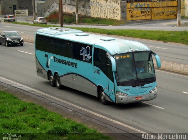 Transnorte - Transporte e Turismo Norte de Minas 74000 na cidade de Belo Horizonte, Minas Gerais, Brasil, por Adão Raimundo Marcelino. Número da foto: #2196625.