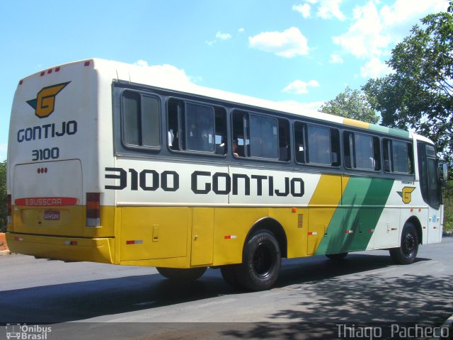 Empresa Gontijo de Transportes 3100 na cidade de Montes Claros, Minas Gerais, Brasil, por Thiago  Pacheco. ID da foto: 2195309.