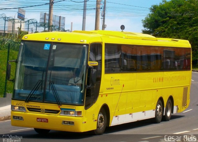 Viação Itapemirim 44901 na cidade de Belo Horizonte, Minas Gerais, Brasil, por César Ônibus. ID da foto: 2196159.