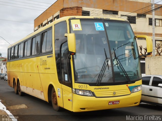 Viação Itapemirim 9015 na cidade de Ribeirão Preto, São Paulo, Brasil, por Marcio Freitas. ID da foto: 2198602.