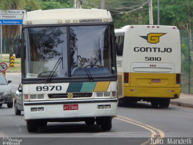 Empresa Gontijo de Transportes 8970 na cidade de Belo Horizonte, Minas Gerais, Brasil, por Júlio  Mandelli. ID da foto: 2197389.