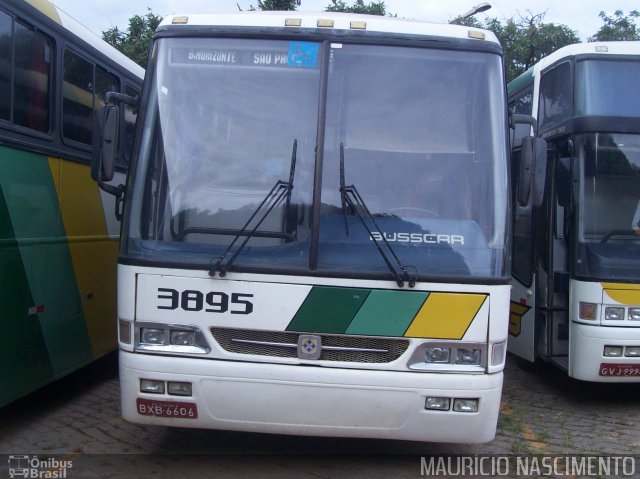 Empresa Gontijo de Transportes 3895 na cidade de Belo Horizonte, Minas Gerais, Brasil, por Maurício Nascimento. ID da foto: 2198979.