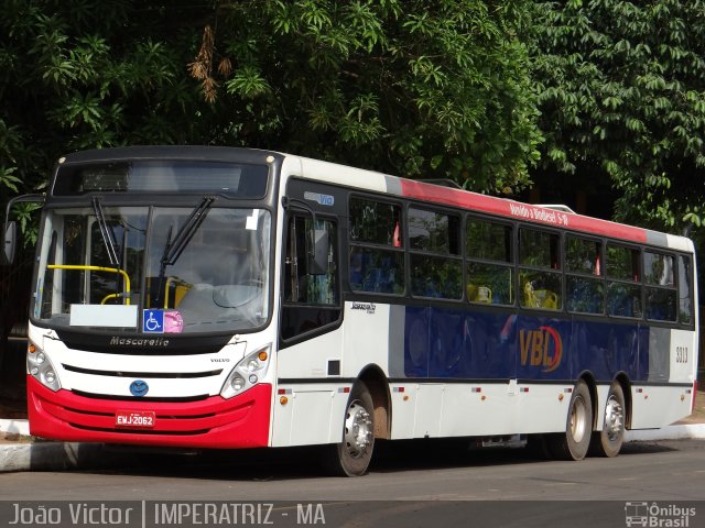 VBL - Viação Branca do Leste 3313 na cidade de Imperatriz, Maranhão, Brasil, por João Victor. Número da foto: #2199288.