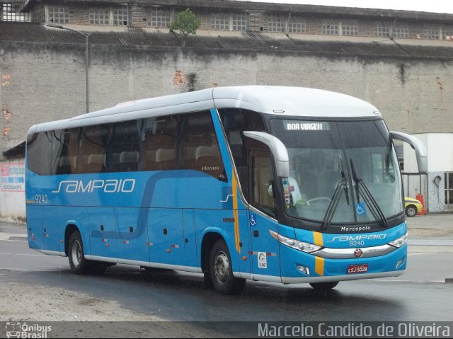 Viação Sampaio 9240 na cidade de Rio de Janeiro, Rio de Janeiro, Brasil, por Marcelo Candido de Oliveira. Número da foto: #2198875.