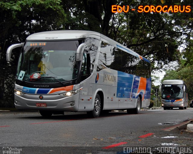 Transportes Jangada 9072 na cidade de São Paulo, São Paulo, Brasil, por EDUARDO - SOROCABUS. Número da foto: #2197581.