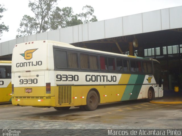 Empresa Gontijo de Transportes 9330 na cidade de Perdões, Minas Gerais, Brasil, por Marcos de Alcantara Pinto. Número da foto: #2197419.