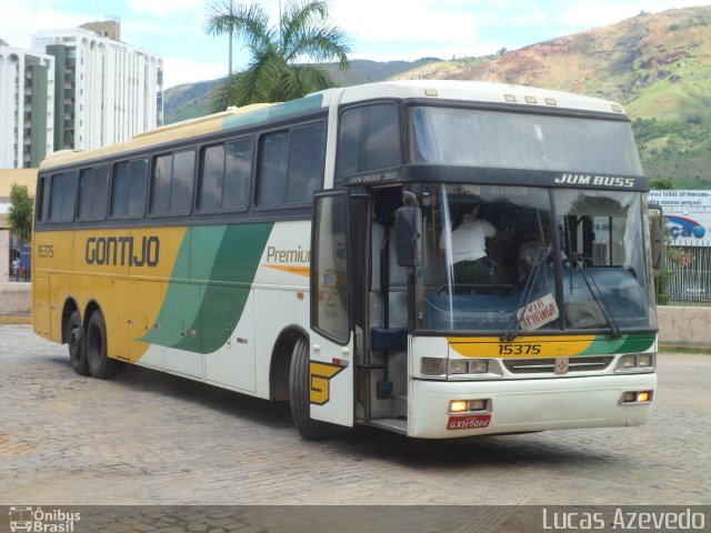 Empresa Gontijo de Transportes 15375 na cidade de Governador Valadares, Minas Gerais, Brasil, por Lucas Azevedo. ID da foto: 2199582.