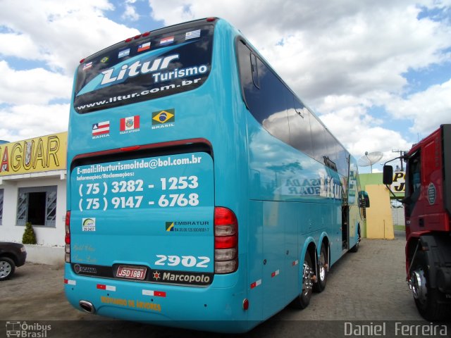 Litur Turismo 2902 na cidade de Feira de Santana, Bahia, Brasil, por Daniel  Ferreira. ID da foto: 2197826.