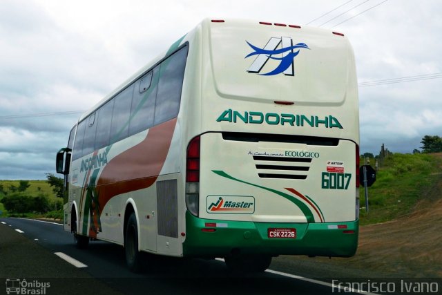 Empresa de Transportes Andorinha 6007 na cidade de Caiuá, São Paulo, Brasil, por Francisco Ivano. ID da foto: 2199541.