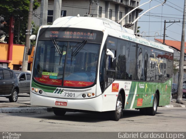 Metra - Sistema Metropolitano de Transporte 7301 na cidade de São Paulo, São Paulo, Brasil, por Gabriel Cardoso Lopes. Número da foto: #2199672.