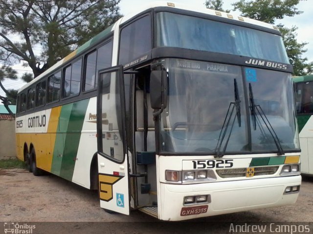 Empresa Gontijo de Transportes 15925 na cidade de Pirapora, Minas Gerais, Brasil, por Andrew Campos. ID da foto: 2197195.