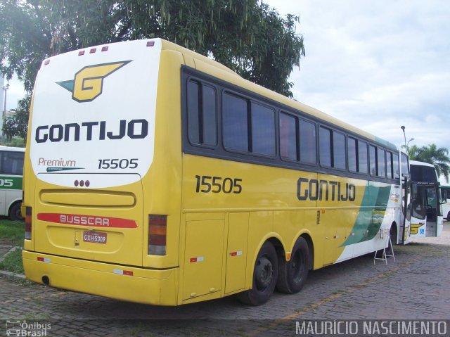 Empresa Gontijo de Transportes 15505 na cidade de Belo Horizonte, Minas Gerais, Brasil, por Maurício Nascimento. Número da foto: #2199018.