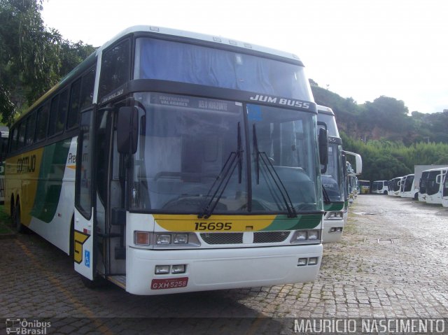 Empresa Gontijo de Transportes 15695 na cidade de Belo Horizonte, Minas Gerais, Brasil, por Maurício Nascimento. ID da foto: 2199021.