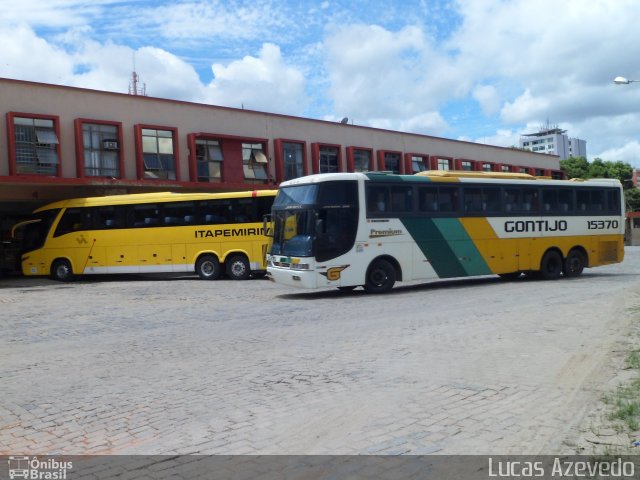 Empresa Gontijo de Transportes 15370 na cidade de Governador Valadares, Minas Gerais, Brasil, por Lucas Azevedo. Número da foto: #2199575.