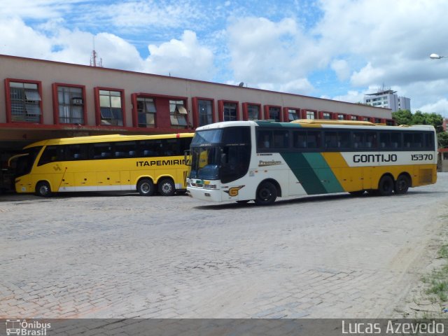 Empresa Gontijo de Transportes 15370 na cidade de Governador Valadares, Minas Gerais, Brasil, por Lucas Azevedo. ID da foto: 2199575.