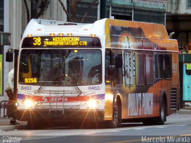 SEPTA - Southeastern Pennsylvania Transportation Autority 8463 na cidade de , por Marcelo Sousa de Miranda Júnior. ID da foto: 2198427.