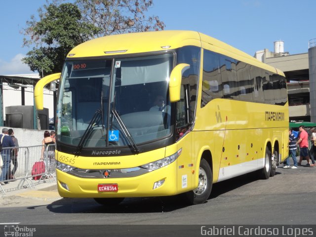 Viação Itapemirim 60545 na cidade de Rio de Janeiro, Rio de Janeiro, Brasil, por Gabriel Cardoso Lopes. Número da foto: #2201935.