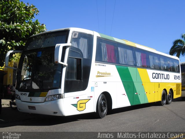 Empresa Gontijo de Transportes 12145 na cidade de Jucás, Ceará, Brasil, por Amós  Mattos. ID da foto: 2200065.