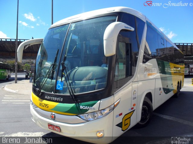 Empresa Gontijo de Transportes 18215 na cidade de Belo Horizonte, Minas Gerais, Brasil, por Breno  Jonathan. Número da foto: #2201076.