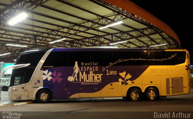 Brasil Sul Linhas Rodoviárias 2692 na cidade de Londrina, Paraná, Brasil, por David Arthur. Número da foto: #2200411.