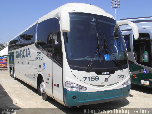 Viação Garcia 7159 na cidade de São Paulo, São Paulo, Brasil, por Adam Xavier Rodrigues Lima. Número da foto: #2200904.