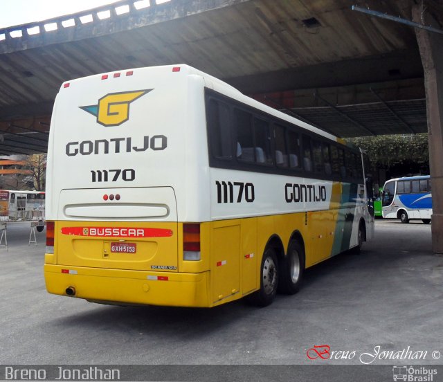 Empresa Gontijo de Transportes 11170 na cidade de Belo Horizonte, Minas Gerais, Brasil, por Breno  Jonathan. Número da foto: #2201344.