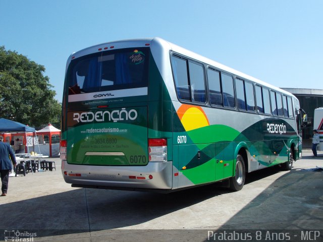Redenção Turismo 6070 na cidade de São Paulo, São Paulo, Brasil, por Cristiano Soares da Silva. Número da foto: #2201532.
